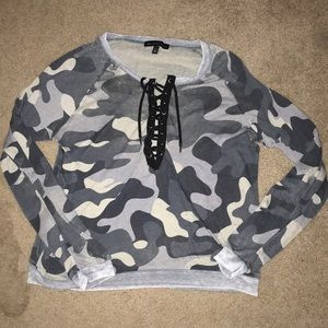 Gray camo shirt